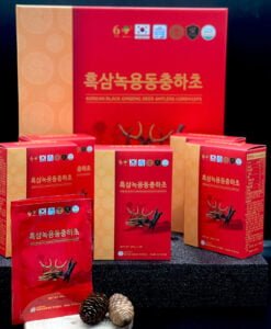 Nước Chiết Xuất Hắc Sâm Nhung Hươu Đông Trùng Hạ Thảo