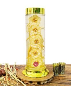 Bình Hoa Sâm 2,4 Lít Tỉa Hoa Hồng