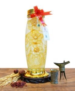 Bình Hoa Sâm 3 Lít Tỉa Hoa Mai